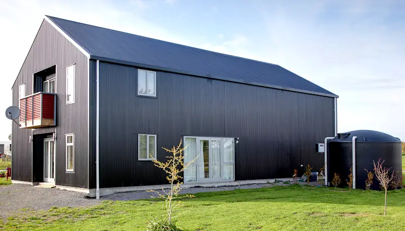 Large barn style two story shed house