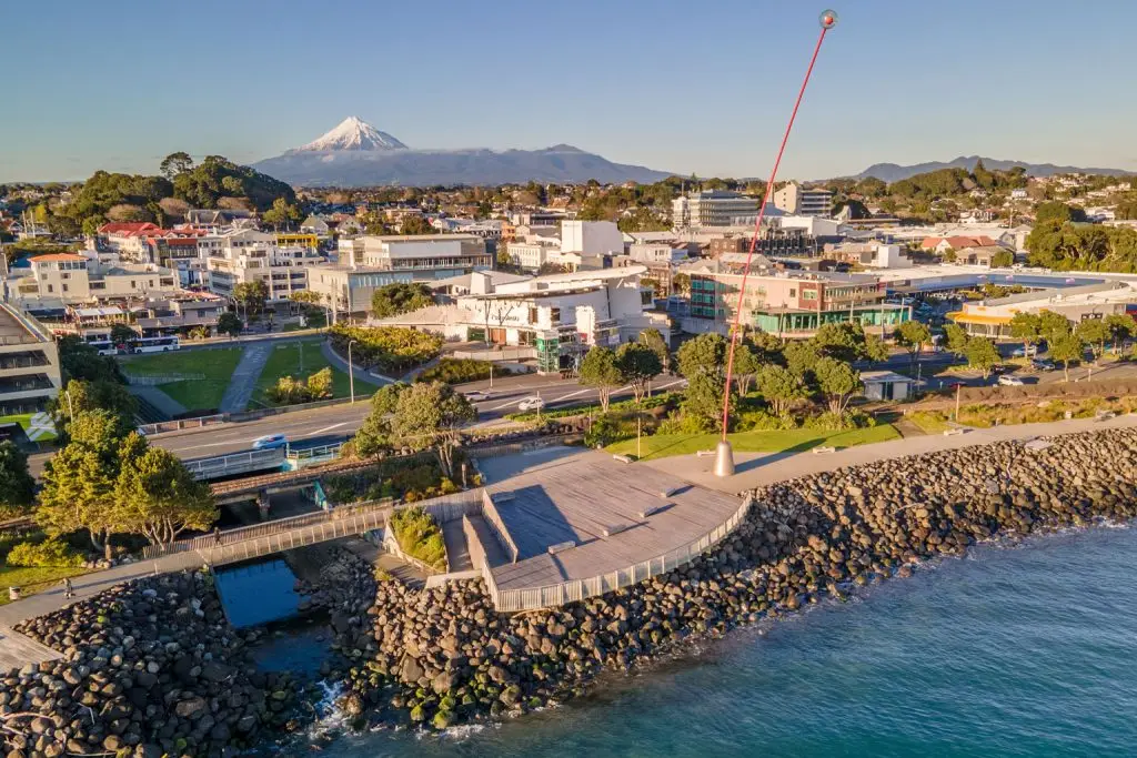 Taranaki scene taken from ocean